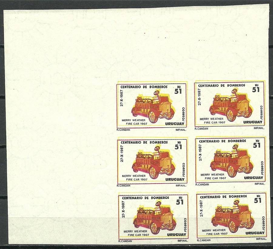 Znaczek Urugwaj 1988 Mi proof 1795 Czyste **