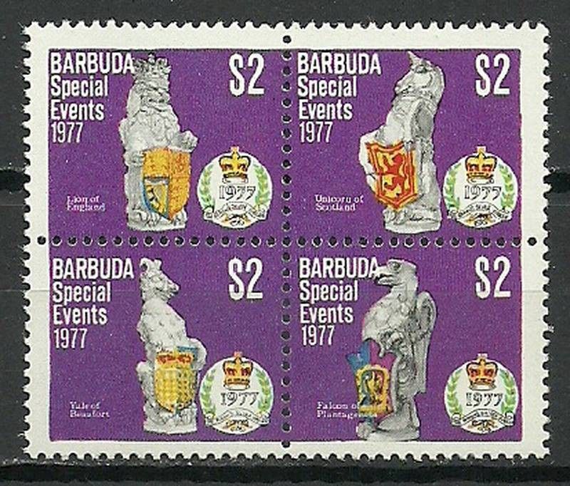 Znaczek Barbuda 1977 Mi 364-367 Czyste **