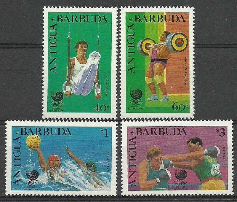 Znaczek Antigua i Barbuda 1988 Mi 1161-1164 Czyste **