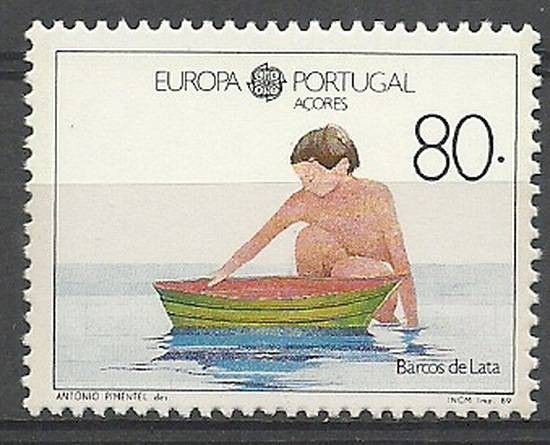 Znaczek Azory 1989 Mi 402 Czyste **