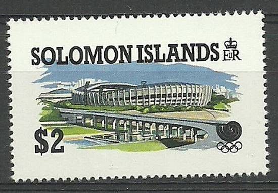Znaczek Wyspy Salomona 1988 Mi 691 Czyste **