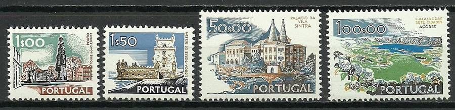 Znaczek Portugalia 1972 Mi 1156-1159 Czyste **