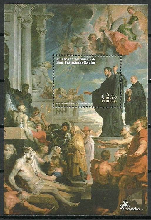 Znaczek Portugalia 2006 Mi bl 236 Czyste **