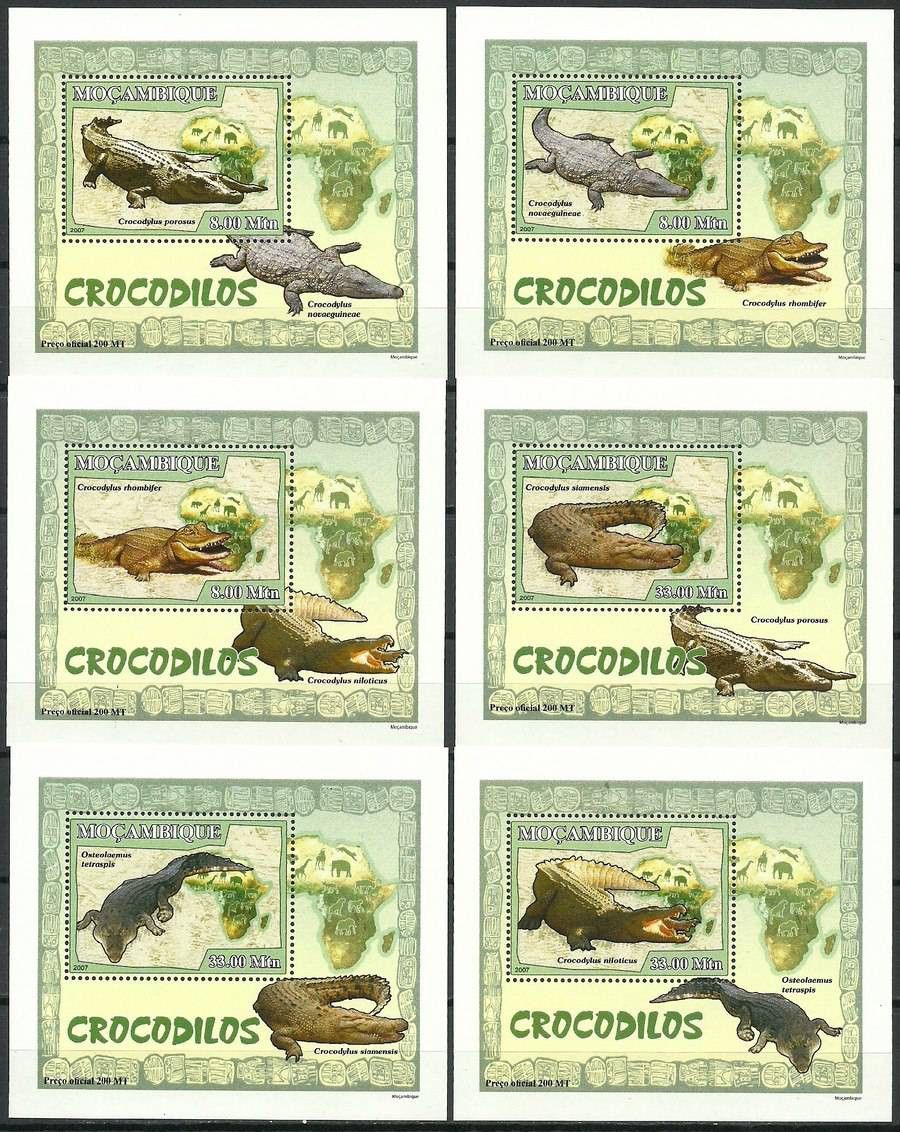 Znaczek Mozambik 2007 Mi lx 2984-2989 Czyste **