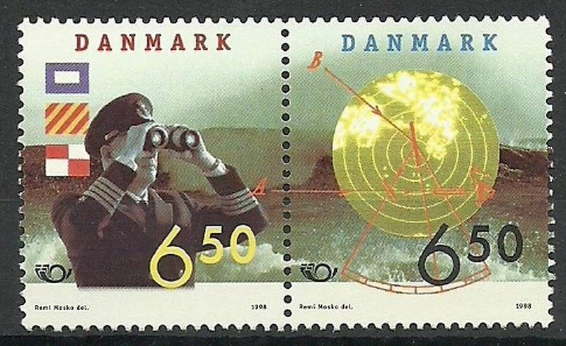Znaczek Dania 1998 Mi 1186-1187 Czyste **