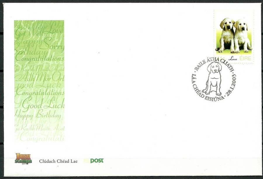 Znaczek Irlandia 2003 Mi 1479 FDC