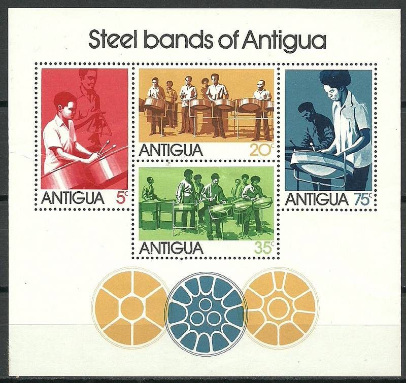 Znaczek Antigua i Barbuda 1974 Mi bl 14 Czyste **