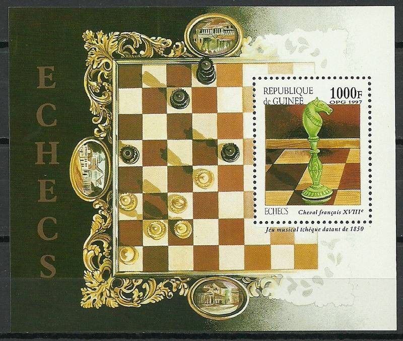 Znaczek Gwinea 1997 Mi bl 513 Czyste **
