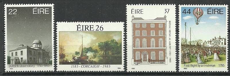 Znaczek Irlandia 1985 Mi 555-558 Czyste **