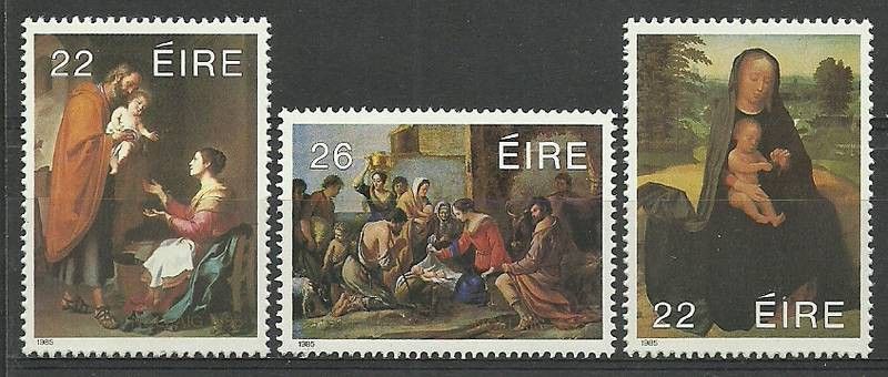 Znaczek Irlandia 1985 Mi 580-582 Czyste **