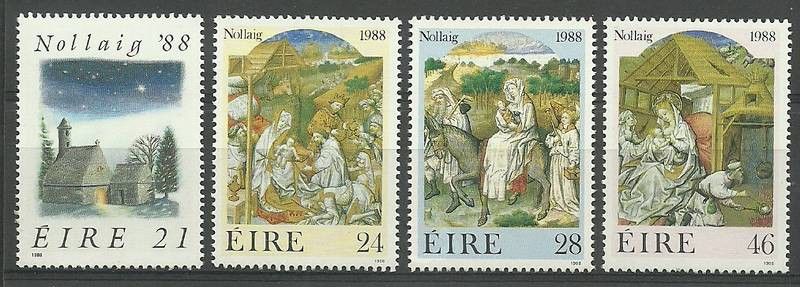 Znaczek Irlandia 1988 Mi 665-668 Czyste **