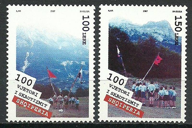 Znaczek Albania 2007 Mi 3145-3146 Czyste **