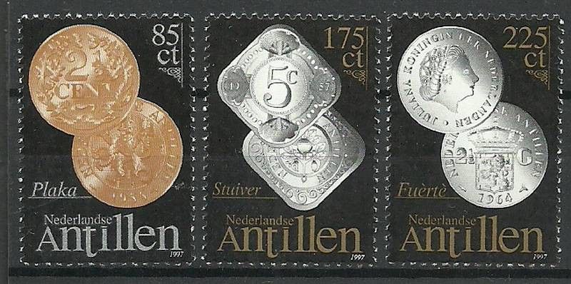 Znaczek Antyle Holenderskie 1997 Mi 930-932 Czyste **