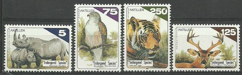 Znaczek Antyle Holenderskie 1998 Mi 974-977 Czyste **