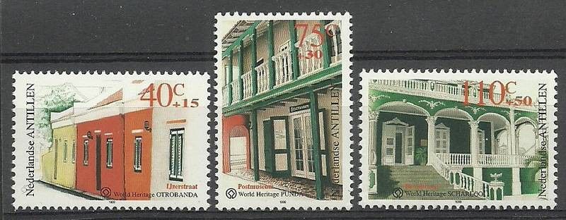 Znaczek Antyle Holenderskie 1999 Mi 1026-1028 Czyste **