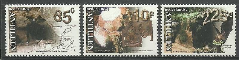Znaczek Antyle Holenderskie 2001 Mi 1112-1114 Czyste **