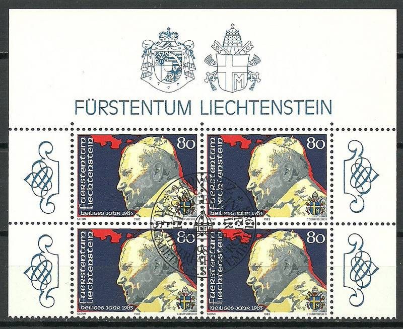 Znaczek Liechtenstein 1983 Mi 830 Stemplowane