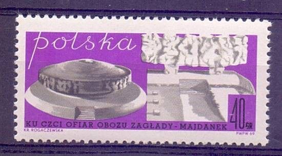 Znaczek Polska 1969 Mi 1950 Fi 1803 Czyste **