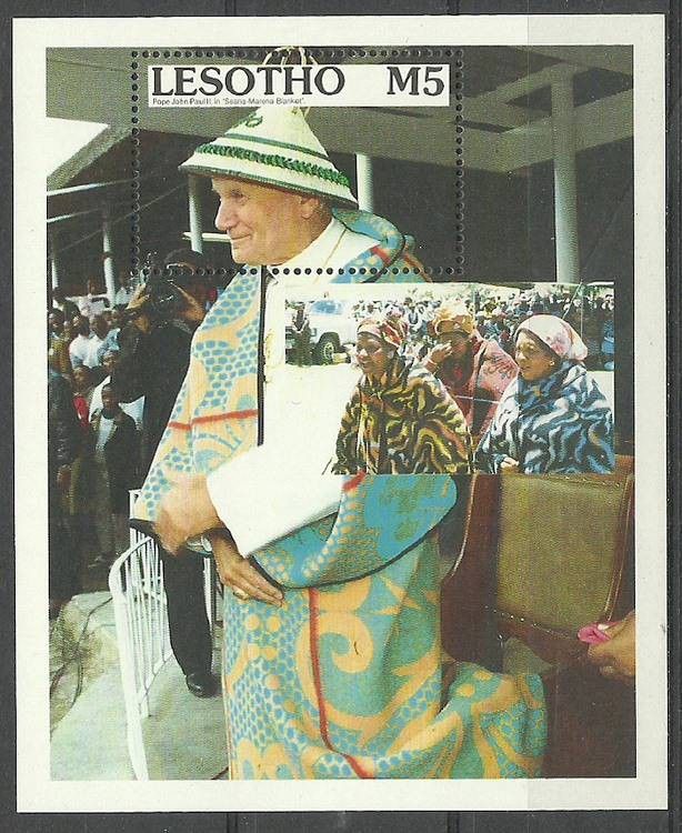 Znaczek Lesotho 1990 Mi bl 74 Czyste **