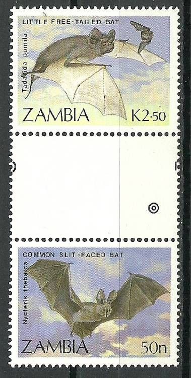 Znaczek Zambia 1989 Mi 474-475 Czyste **