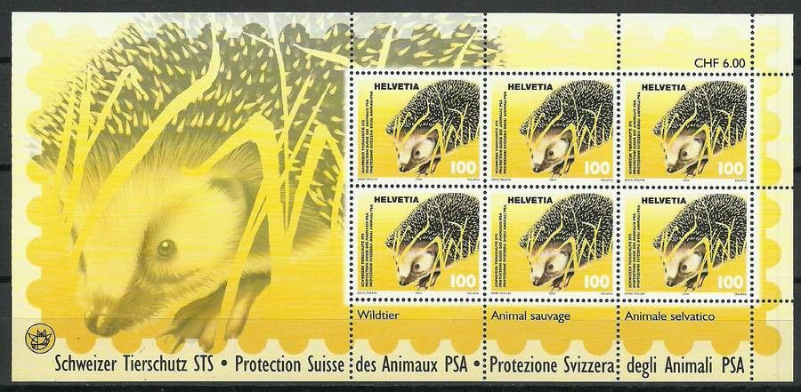 Znaczek Szwajcaria 2004 Mi ark 1887 Czyste **