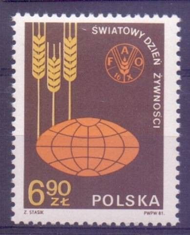 Znaczek Polska 1981 Mi 2776 Fi 2628 Czyste **