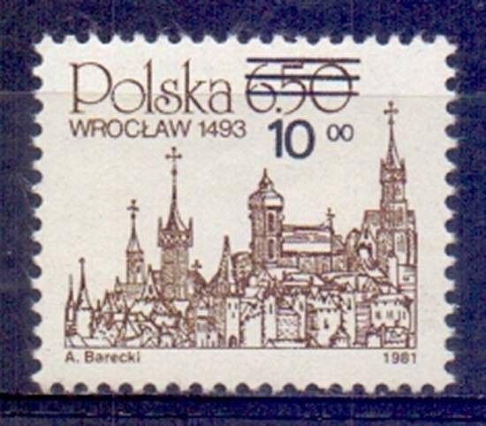 Znaczek Polska 1982 Mi 2817 Fi 2669 Czyste **