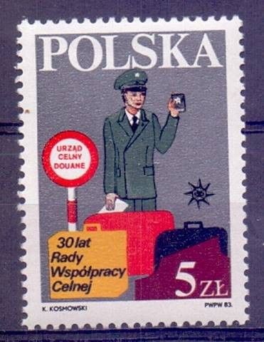 Znaczek Polska 1983 Mi 2867 Fi 2719 Czyste **