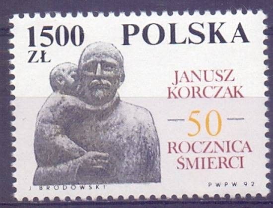 Znaczek Polska 1992 Mi 3393 Fi 3245 Czyste **
