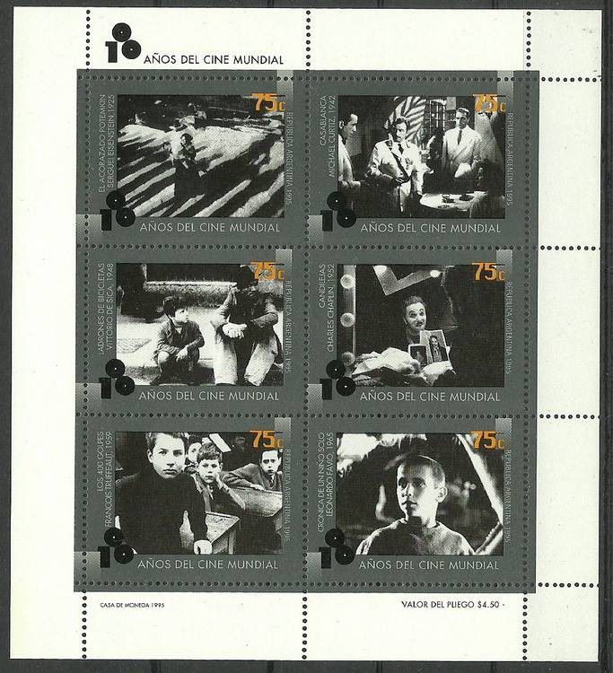 Znaczek Argentyna 1995 Mi ark 2277-2282 Czyste **
