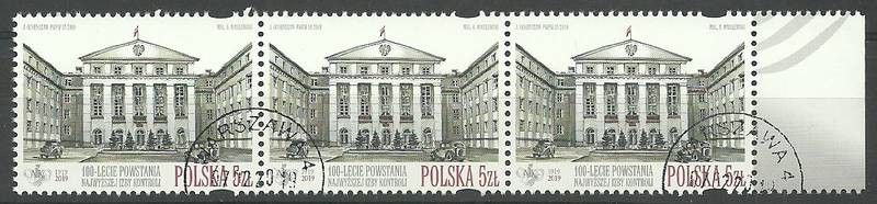 Znaczek Polska 2019 Mi abo 5090 Fi abo 4940 Stemplowane