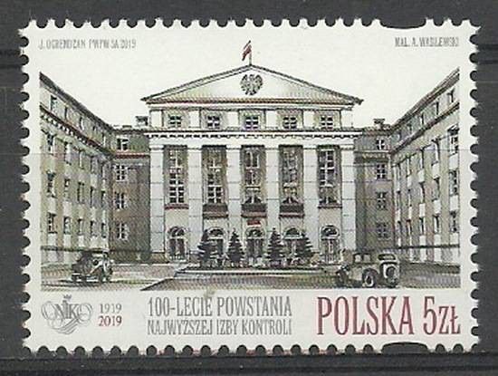 Znaczek Polska 2019 Mi 5090 Fi 4940 Czyste **