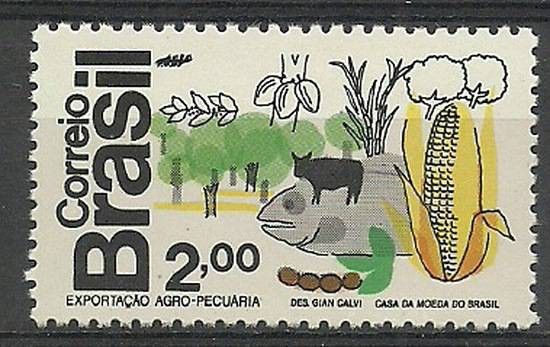 Znaczek Brazylia 1972 Mi 1355 Czyste **