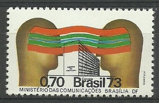 Znaczek Brazylia 1973 Mi 1365 Czyste **