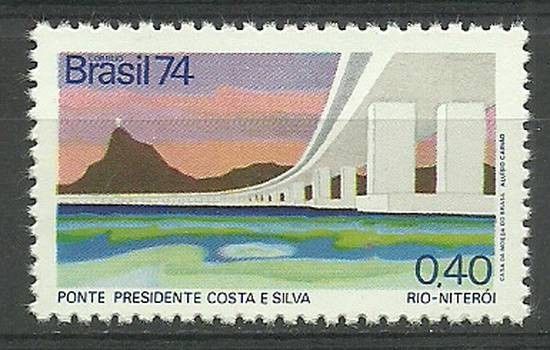 Znaczek Brazylia 1974 Mi 1425 Czyste **