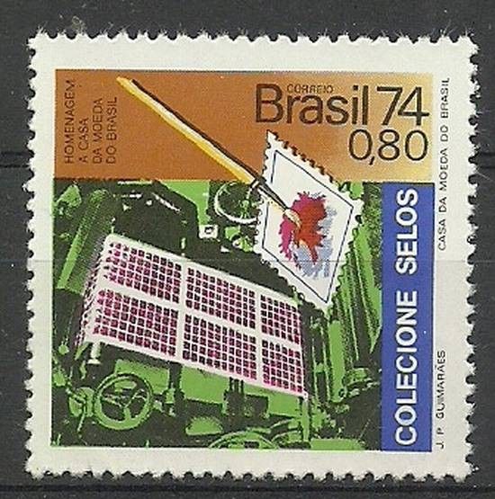 Znaczek Brazylia 1974 Mi 1436 Czyste **