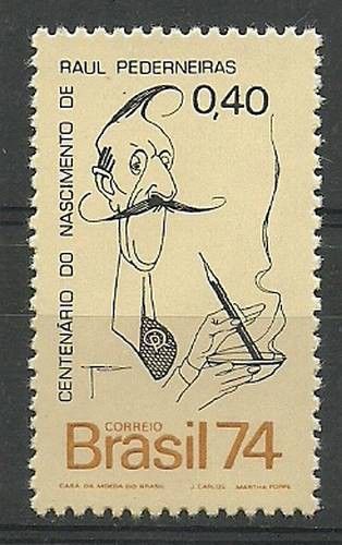 Znaczek Brazylia 1974 Mi 1447 Czyste **