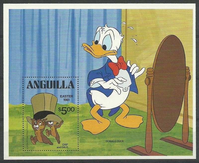 Znaczek Anguilla 1981 Mi bl 37 Czyste **