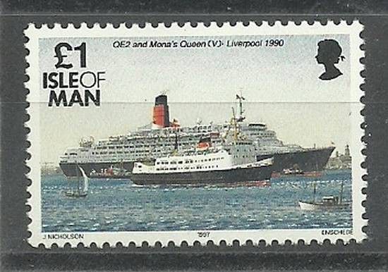 Znaczek Wyspa Man 1993 Mi 563II Czyste **