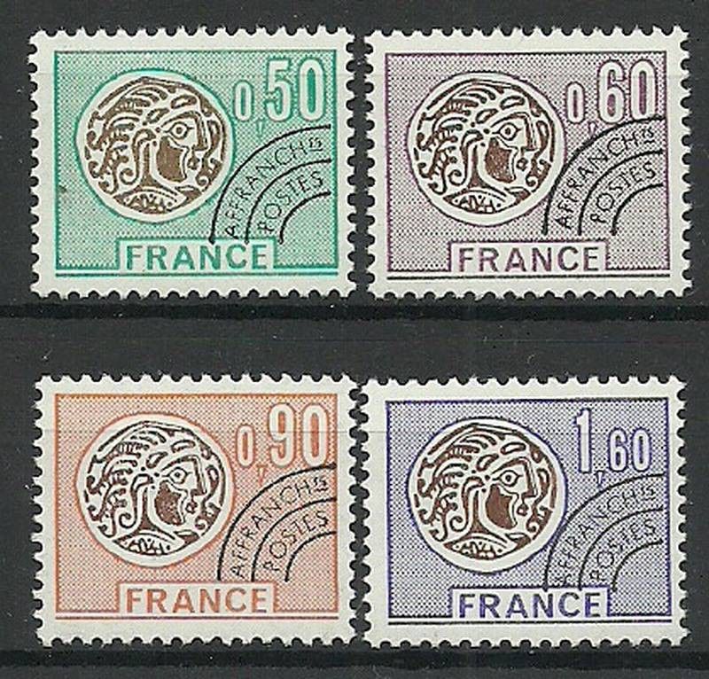Znaczek Francja 1976 Mi 1947-1950 Czyste **