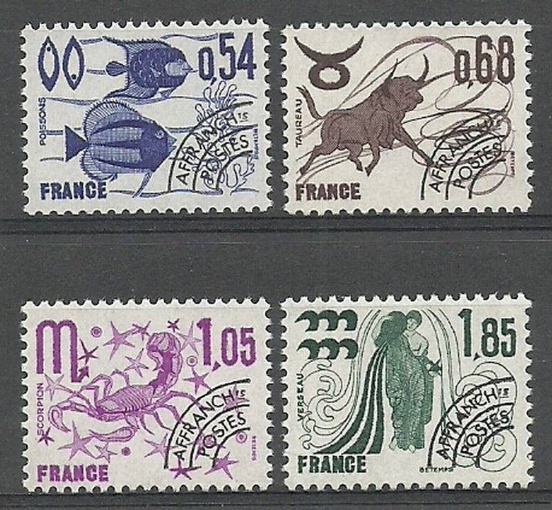 Znaczek Francja 1977 Mi 2018-2021 Czyste **