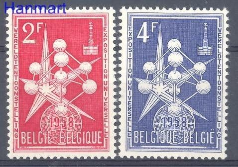 Znaczek Belgia 1957 Mi 1054-1055 Czyste **