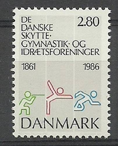 Znaczek Dania 1986 Mi 871 Czyste **
