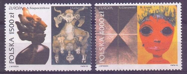 Znaczek Polska 1993 Mi 3445-3446 Fi 3297-3298 Czyste **