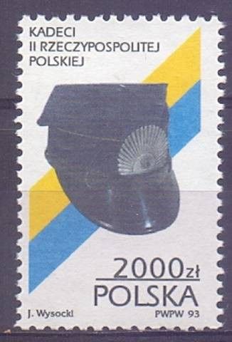 Znaczek Polska 1993 Mi 3450 Fi 3302 Czyste **