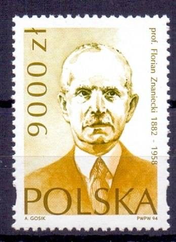 Znaczek Polska 1994 Mi 3498 Fi 3350 Czyste **