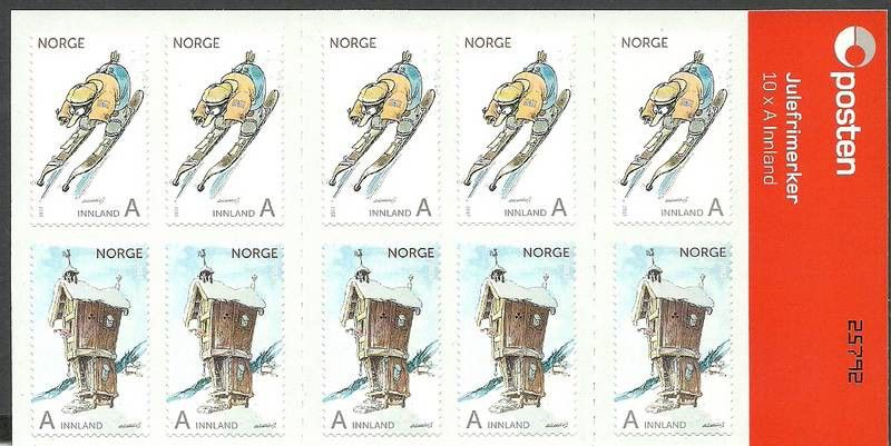 Znaczek Norwegia 2013 Mi mh 1833-1834 Czyste **