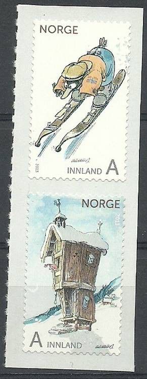 Znaczek Norwegia 2013 Mi 1833-1834 Czyste **