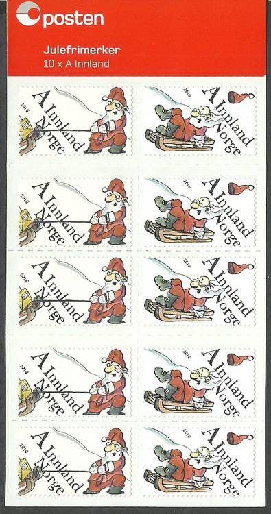 Znaczek Norwegia 2016 Mi mh 1925-1926 Czyste **