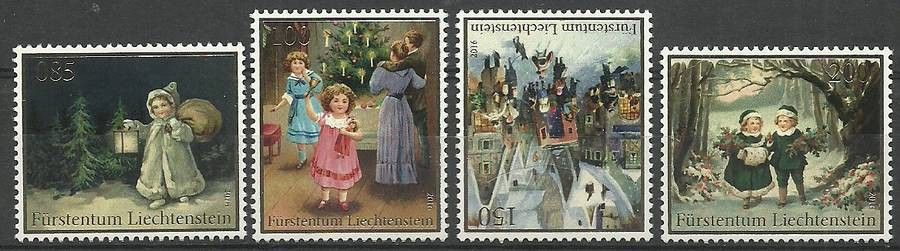 Znaczek Liechtenstein 2016 Mi 1834-1837 Czyste **